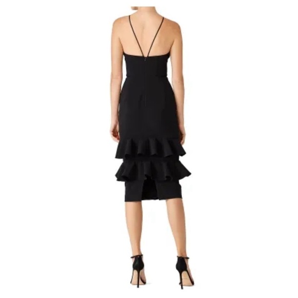 Christian Siriano black halter ruffle dress
Arabella size 14 $1100 retail - Picture 3 of 14